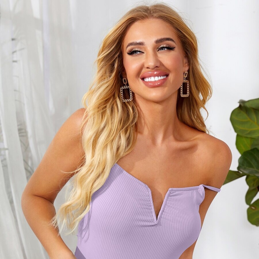 SHEIN V Rib Knit Cami - Picture 5 of 6